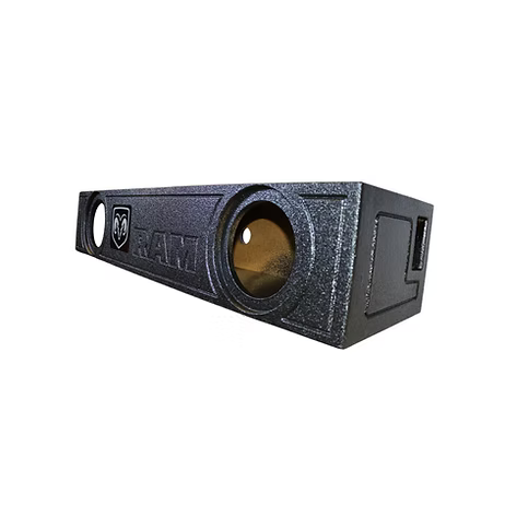 RAM 2019–2026 Dual 8” Subwoofer Package – 2000W Nemesis Audio Bass System image 1